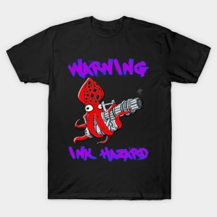 Squid Hunters Ink Hazard T-Shirt